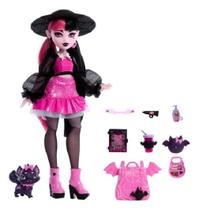 Monster High Core Boneca Draculaura 25 Cm Novo Visual Com Monster Pet e Acessorios - Mattel Monster High Core Boneca Draculaura 25 Cm Novo Visual Com Monster Pet e Acessorios - Mattel