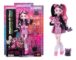 Monster High G3 Core Refresh Boneca 28 Cm C/ Monster Pet e Acessorios - Draculaura Mattel Monster High G3 Core Refresh Boneca 28 Cm C/ Monster Pet e Acessorios - Draculaura Mattel