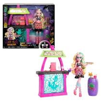 Monster High Lagoona Blue Doll Lanches na Ilha do Assustador Monster High Lagoona Blue Doll Lanches na Ilha do Assustador