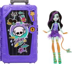 Monster High Skulltimate Secrets Boneca Jinafire Long e Conjunto de Acessórios, Destino: Oásis Assustador com Mala e Mais de 19 Surpresas como Roupas Monster High Skulltimate Secrets Boneca Jinafire Long e Conjunto de Acessórios, Destino: Oásis Assustador com Mala e Mais de 19 Surpresas como Roupas
