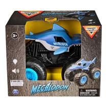 Monster Jam Carrinho Megalodon 124 Com Luz E Som Monster Jam Carrinho Megalodon 124 Com Luz E Som