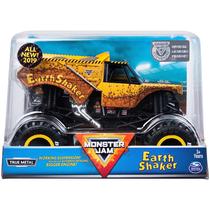 Monster Jam Earth Shaker - Veículo Fundido em Escala 1:24