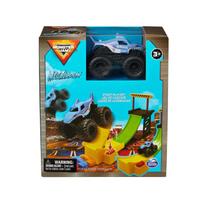Monster Jam Megalodon com Rampa e Lançador 3345