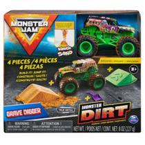 Monster Jam - Playset Básico com areia mágica - Zombie - Sunny - 7899573620288 Monster Jam - Playset Básico com areia mágica - Zombie - Sunny - 7899573620288