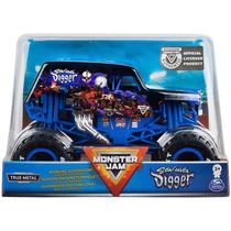 Monster Jam Son-UVA Digger - Veículo Fundido sob Pressão 1:24 Oficial