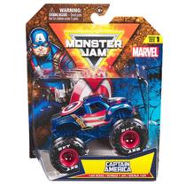 Monster Jam Temáticos - Carro Monstro em Metal 1/64 - Spin Master