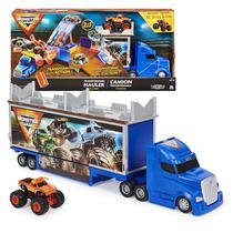 Monster Jam Transforming Hauler com El Toro Loco 1:64 - Conjunto de Brinquedo