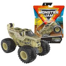 Monster Jam Truck - Carro Soldier Fortune Wheelie 1:64 Sunny