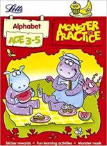 Monster Practice - Alphabet - Age 3-5 - Book With Sticker - Collins