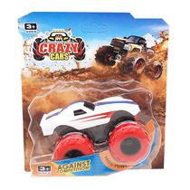 Monster Truck Crazy Cars Azul Branco e Vermelho RL071-8 - Dorémi