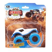 Monster Truck Crazy Cars Azul e Branco RL071-8 - Dorémi