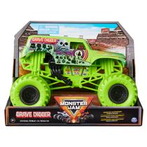 Monster Truck fundido sob pressão para colecionador Monster Jam Grave Digger 1:24