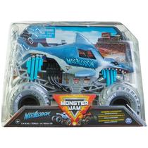 Monster Truck fundido sob pressão para colecionador Monster Jam Megalodon 1:24