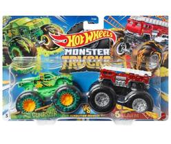 Monster Truck Hot Wheels Gunkster vs 5 Alarm Demolition Doub