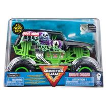 Monster Truck Monster Jam Grave Digger 1:24 fundido sob pressão