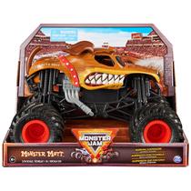 Monster Truck Monster Jam Monster Mutt Dálmata 1:24 - Brinquedo em Escala 1:24