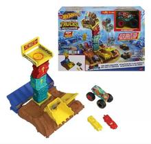 Monster Trucks Arena Smashers Hot Wheels Car Jump Challengers Mattel