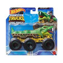 Monster Trucks Big Rigs - Caminhão Reboque - 1/64 - Hot Wheels - Mattel