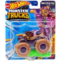 Monster Trucks - Clawdeen Wolf - Monster High - T-hunt - 1/64 - Hot Wheels