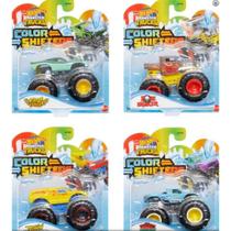 Monster trucks hot wheels color shifters - MATTEL