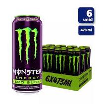 monster zero sugar 473 ml com 6 unidades