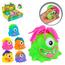 Monstrinho Squish de Apertar Puxa Cabelo