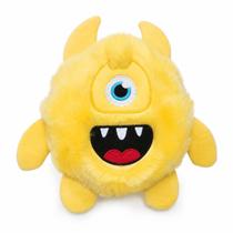 Monstro De Pelúcia Olho Bordado 25cms - Amarelo Monstro De Pelúcia Olho Bordado 25cms - Amarelo
