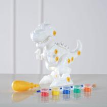 Monta e Pinta Dino - Com Tinta e Pincel