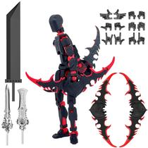 (Montagem concluída) Conjunto de bonecos de ação Titan 13 Robot T13