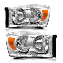 Montagem de Faróis AXLAHA para Dodge Ram 1500/2500/3500 (2006-2008)