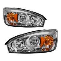 Montagem de Faróis Cromados ZonCar para Chevrolet Malibu 2004-2008 (3.5L e 2.2L)