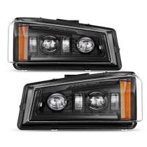 Montagem de faróis de LED Z-OFFROAD para Chevy Silverado 03-06