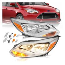 Montagem de faróis HECASA para Ford Focus de 4 portas 2012-2014