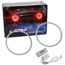 Montagem de luz para veículos IJDMtoy 132-LED RGB Halo Rings 7" Montagem de luz para veículos IJDMtoy 132-LED RGB Halo Rings 7"
