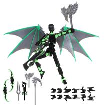 Montagem do Action Figure SENROELECTRONAGE T13 concluída Montagem do Action Figure SENROELECTRONAGE T13 concluída