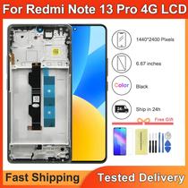 Montagem do digitador da tela sensível ao toque, Xiaomi Redmi Note 13 Pro, 4G Cn, Frame, 6.67"