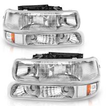 Montagem do farol AUTOSAVER88 compatível com Chevy Silverado