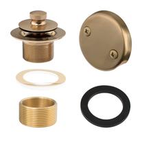 Montagem do kit de conversão de banheira Artiwell Champagne Bronze