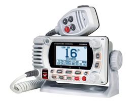 Montagem fixa VHF Standard Horizon GX1800G com GPS - Branco Montagem fixa VHF Standard Horizon GX1800G com GPS - Branco