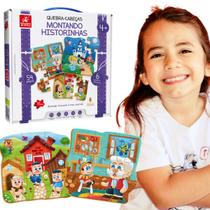 Montando Historinhas Quebra-Cabeça Educativo e Pedagógico