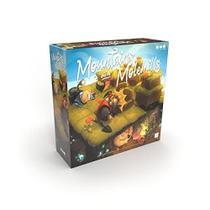 Montanhas Fora de Molehills Jogo de tabuleiro familiar para 2-4 jogadores Tabuleiro de jogo de dois níveis com jogabilidade única e arte personalizada Grande Jogo de Gateway para Maiores de 9 Anos - USAOPOLY