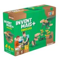 Montar Invent+ Dino Zás c/ 37 pçs - 875322 - Semaan Montar Invent+ Dino Zás c/ 37 pçs - 875322 - Semaan