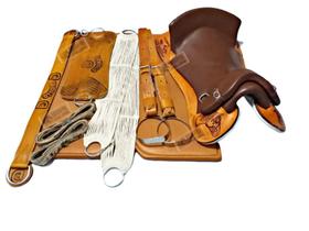 Montaria KIT 10x PEÇAS Sela bordada e MANTA GEL