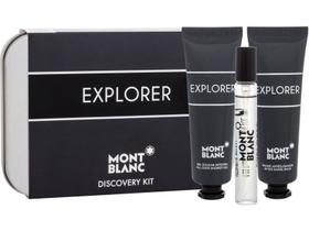 Montblanc explorer eau de parfum 7,5ml + after shave 30ml + shower gel 30ml
