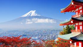Monte Fuji Japão - quadro decorativo mdf 60x40 cm - Decoração - Paisagem