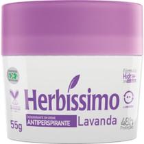 Monte Seu KIT - Desodorante Creme Herbíssimo Lavanda 55g