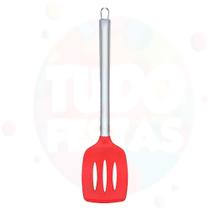 Monte Seu Kit Silicone Utensílios de Cozinha Colher Concha Escumadeira Espátula Pinça Pegador Mini Pincel Mini Espátula Batedor Fuê - TudoFestas