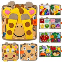 Montessori Busy Book Cobelae para crianças de 1 a 3 anos