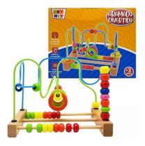 Montessori de madeira para crianças autista e autismo brinquedo educativo - Toymix