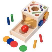 Montessori Gear Coin Slot Box, brinquedo para educação infantil Montessori Gear Coin Slot Box, brinquedo para educação infantil